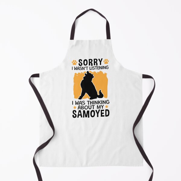 Item preview, Thought of Samoyed Nordic sled dog designed and sold by madgrfx.