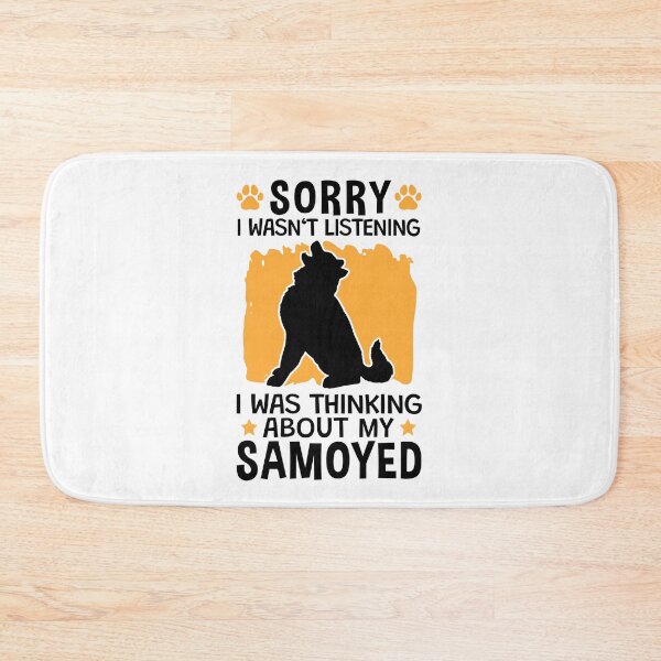 Item preview, Thought of Samoyed Nordic sled dog designed and sold by madgrfx.