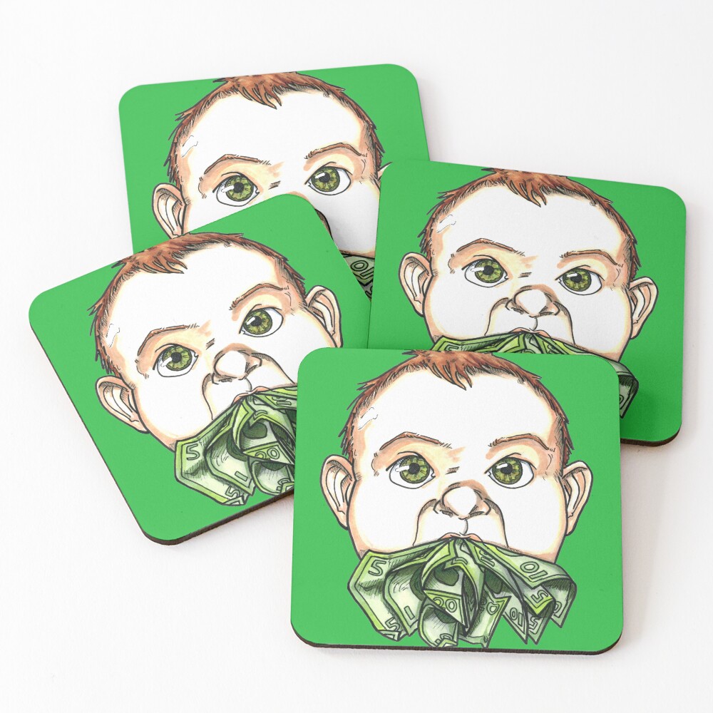 Item preview, Coasters (Set of 4) designed and sold by RazeRebuild.