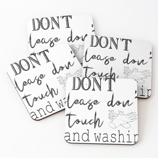 Item preview, Don't Please Don't Touch Hand Washing : Cute Family Gift idea for Mom, Dad and Siblings  designed and sold by Lea bolo.