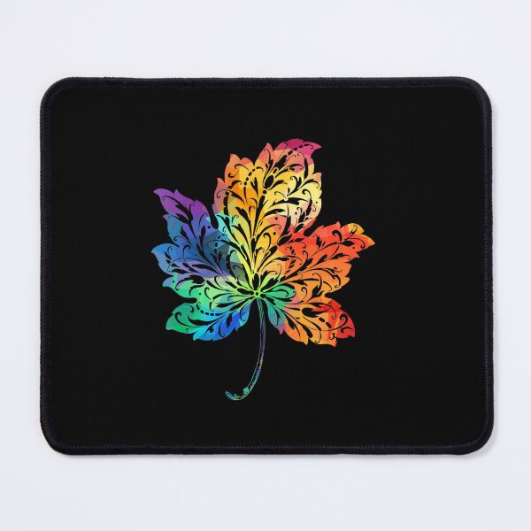 Item preview, Rainbow leaf designed and sold by EvergreenWhimsy.