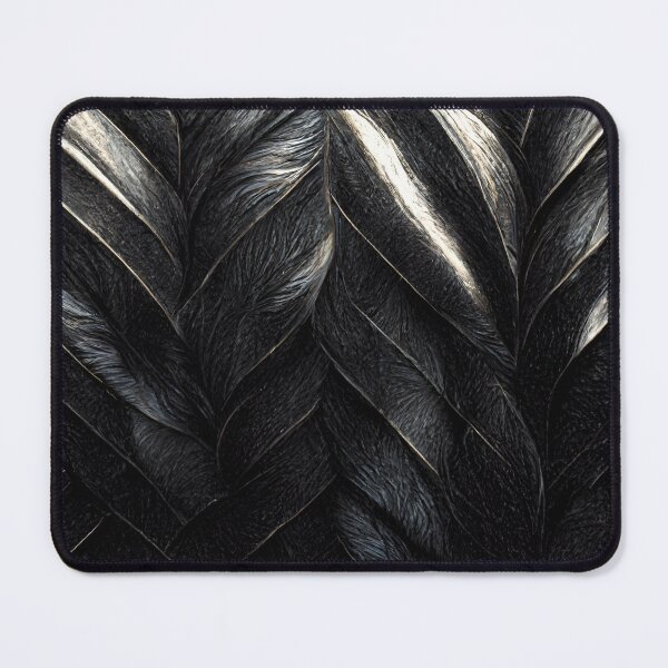Item preview, Black Metal Pattern Smooth Gothic Metallic Texture designed and sold by MythicPrompts.