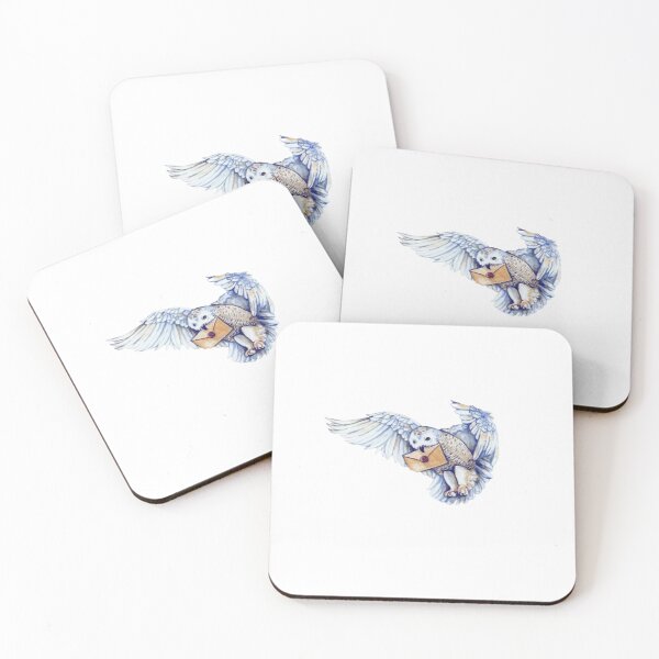 Item preview, Owl in flight with letter designed and sold by PottersArt.