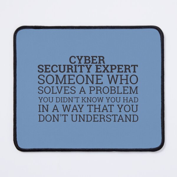 Item preview, Cyber Security Expert Problems  Cybersecurity_quot_ designed and sold by Techiegoodiess.