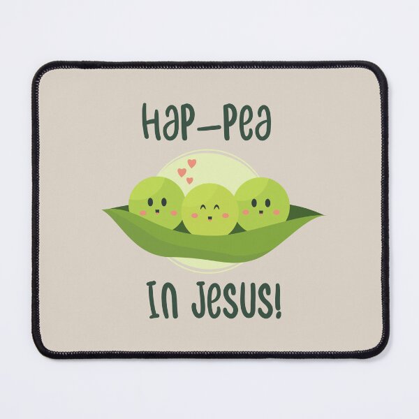 Item preview, Hap-Pea In Jesus! designed and sold by Glory After Tears.