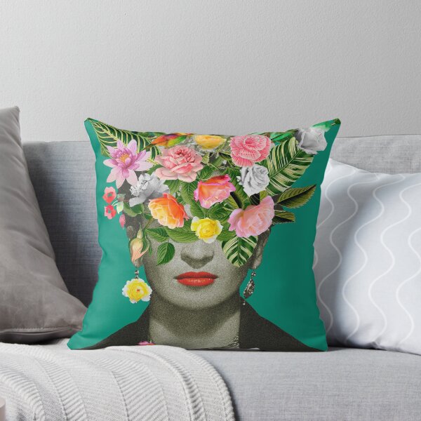 Vista previa del artículo con la obra «Frida Floral (Verde)», diseñado y vendido por Frida Floral Studio.
