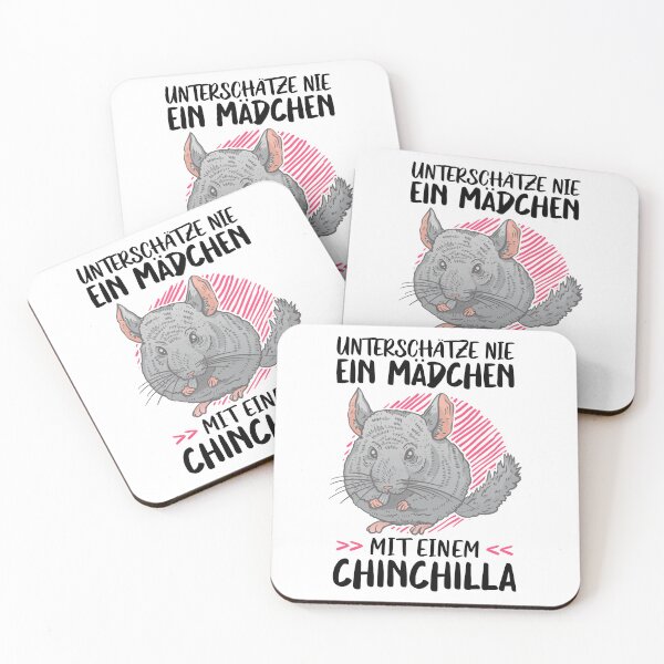 Item preview, Girl with chinchilla dust mouse rodent designed and sold by madgrfx.