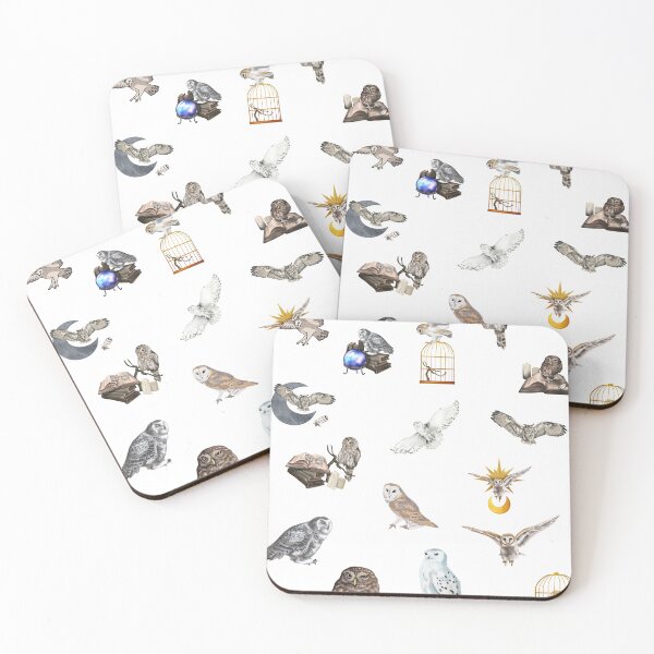 Item preview, Magical Owls designed and sold by PottersArt.