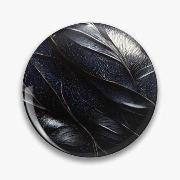Item preview, Dark Metal Texture Abstract Feathered Metallic Pattern designed and sold by MythicPrompts.