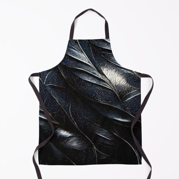 Item preview, Dark Metal Texture Abstract Feathered Metallic Pattern designed and sold by MythicPrompts.