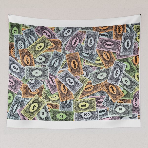 Item preview, Board Game Money notes mixed up in a pile designed and sold by dvlcom.