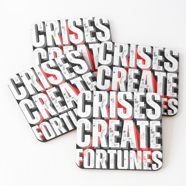 Item preview, Crises create fortunes T-shirt designed and sold by weeomano.