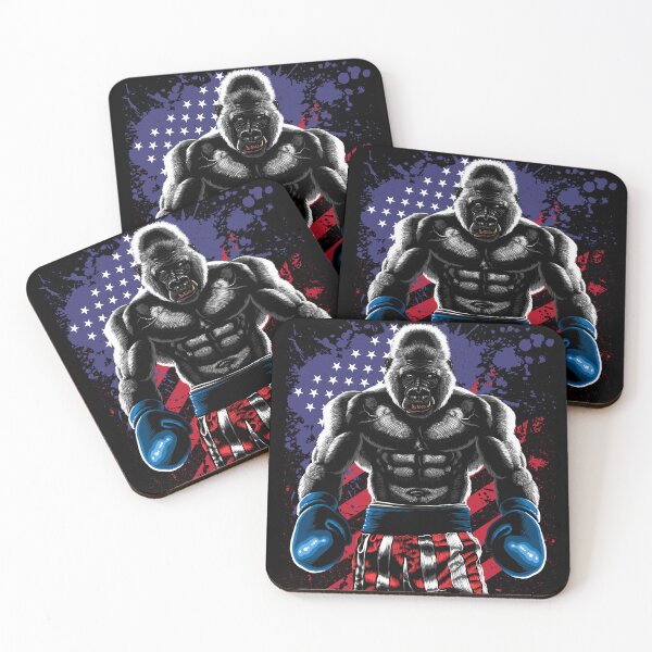 Item preview, boxing gorilla designed and sold by albertocubatas.
