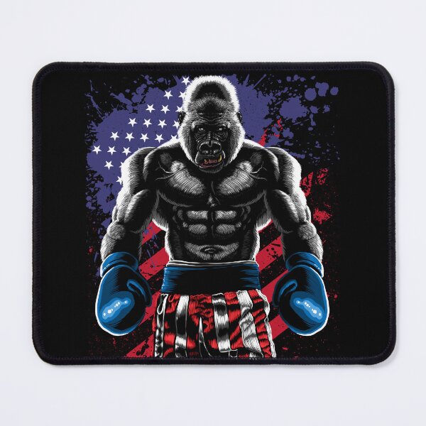 Item preview, boxing gorilla designed and sold by albertocubatas.
