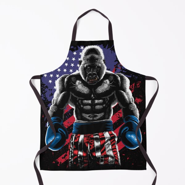 Item preview, boxing gorilla designed and sold by albertocubatas.