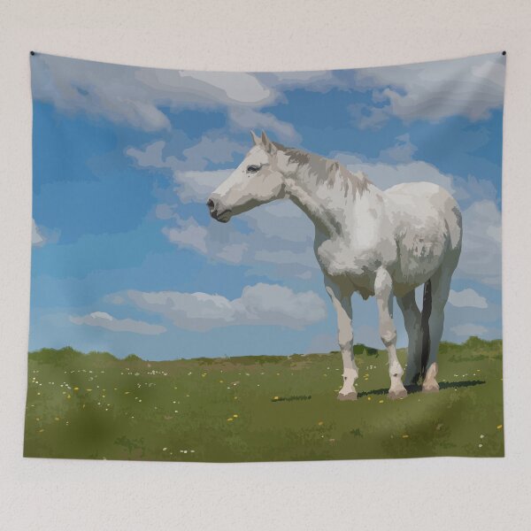 Item preview, LoFi Horse on Grassland designed and sold by DJSK.