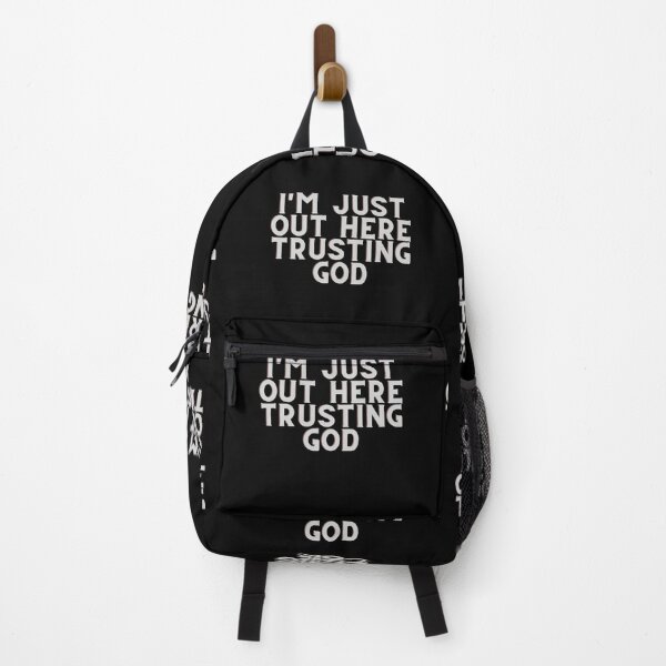 Item preview, I'm Just Out Here Trusting GOD designed and sold by Fabuluss4Life.