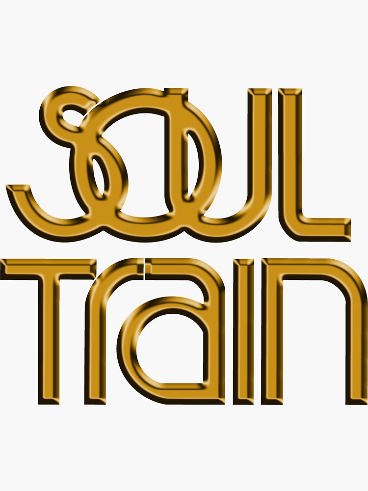 "Soul Train Gold " Sticker for Sale by Case633 Redbubble