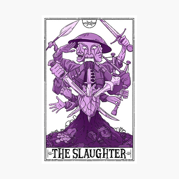 Item preview, The Slaughter "Tarotesque" - (Light) designed and sold by RustyQuill.