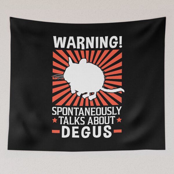 Item preview, Talk spontaneously about degus rodent designed and sold by madgrfx.