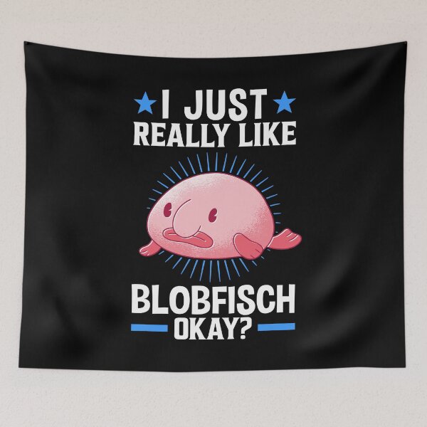 Item preview, I like blob fish ugly fish meme designed and sold by madgrfx.