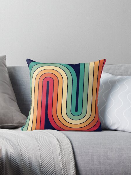 Item preview, Retro Geometric Double Arch Design 521 designed and sold by tonymagnerart.