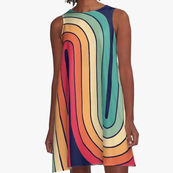 Item preview, Retro Geometric Double Arch Design 521 designed and sold by tonymagnerart.