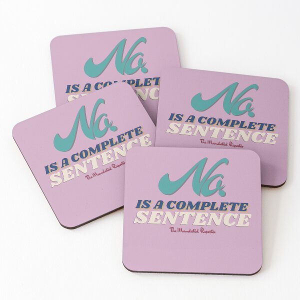 Item preview, No, is a Complete Sentence - Lilac designed and sold by TheReporter1.