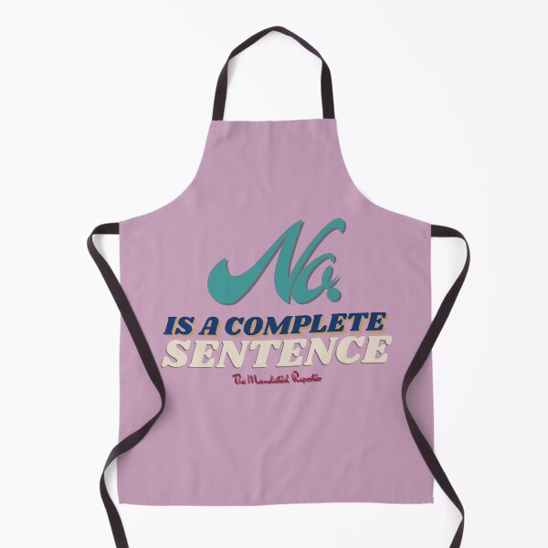 Item preview, No, is a Complete Sentence - Lilac designed and sold by TheReporter1.