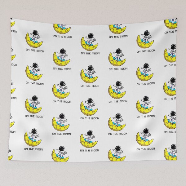 Item preview, astronaut surfing on the moon designed and sold by Shope2shope.