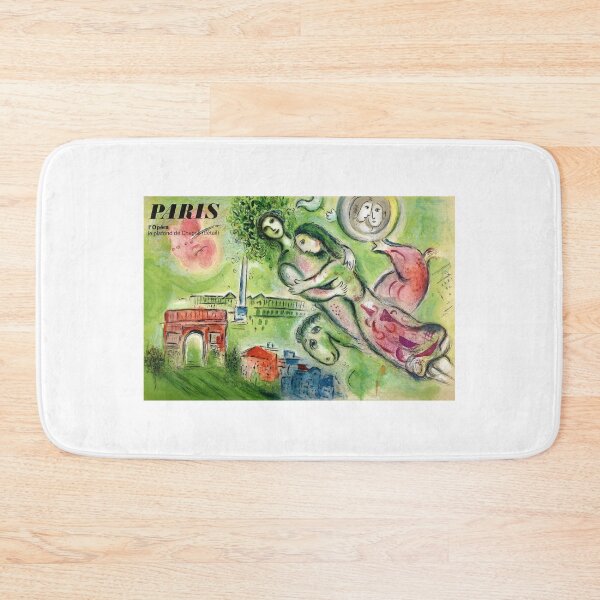 Item preview, 1964 Marc Chagall Paris Opera French Travel Poster designed and sold by retrographics.
