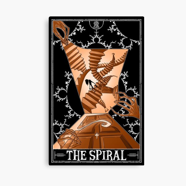 Item preview, The Spiral "Tarotesque" - (Dark) designed and sold by RustyQuill.