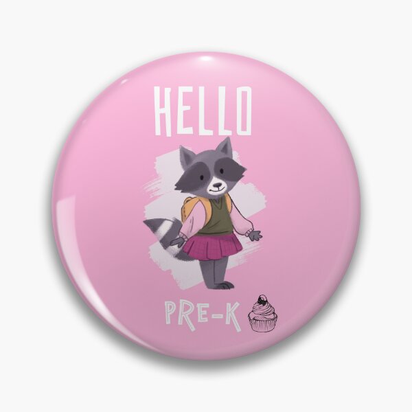 Item preview, Back to School Pre-Kindergarden pink lemur designed and sold by Rodayna Elnaggar.