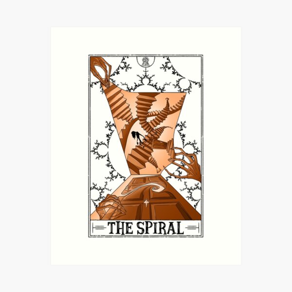 Item preview, The Spiral "Tarotesque" - (Light) designed and sold by RustyQuill.
