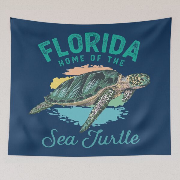 Item preview, Florida Home Of The Sea Turtle designed and sold by MarkusShirts.