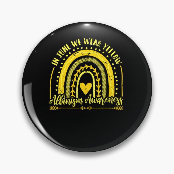 Item preview, In June We Wear Yellow For Albinism Awareness Albino Pride designed and sold by Sinful Charm.
