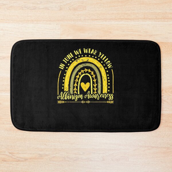 Item preview, In June We Wear Yellow For Albinism Awareness Albino Pride designed and sold by Sinful Charm.