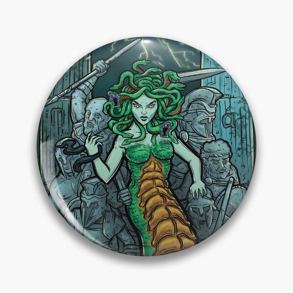 Item preview, The High Priestess Tarot Card Medusa Greek Mythology Gorgon Horror designed and sold by TheGhoulishGarb.