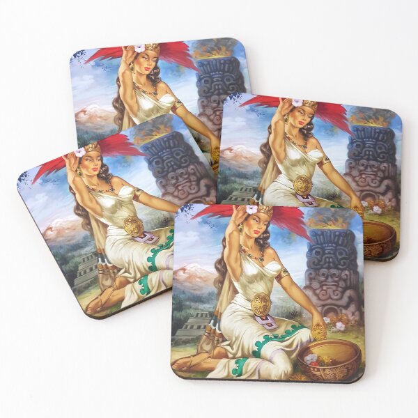 Item preview, Aztec Native Mayan Apache Girl designed and sold by the365tstore.