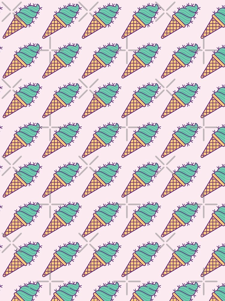Succulent Ice Cream - Pattern by Millusti