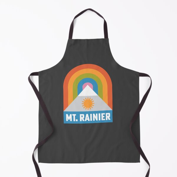Item preview, Mt Rainier National Park Washington Rainbow Badge designed and sold by yelly123.