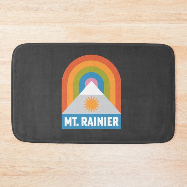 Item preview, Mt Rainier National Park Washington Rainbow Badge designed and sold by yelly123.