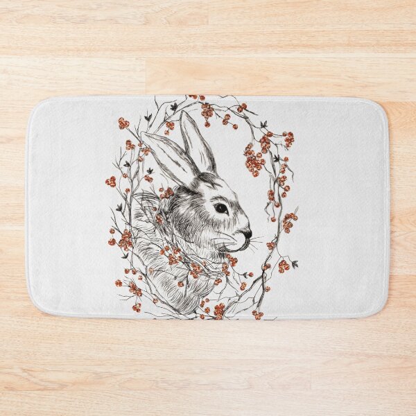Item preview, Engraved rabbit designed and sold by CarolinaBurgosA.
