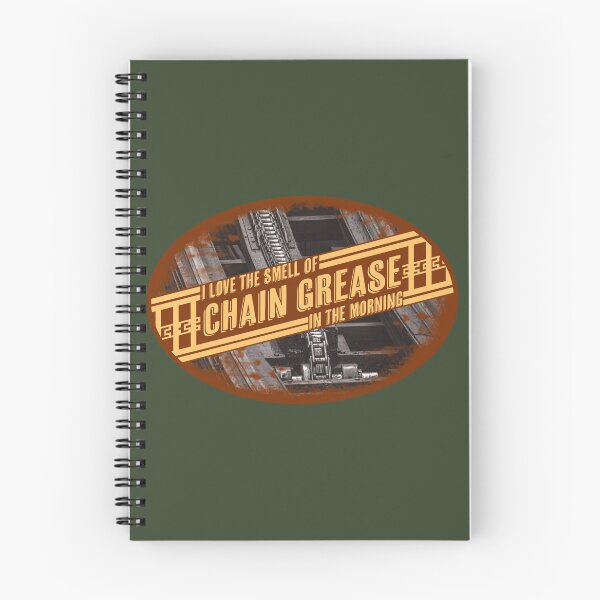 Item preview, I Love the Smell of Chain Grease in the Morning designed and sold by Thrilltography.