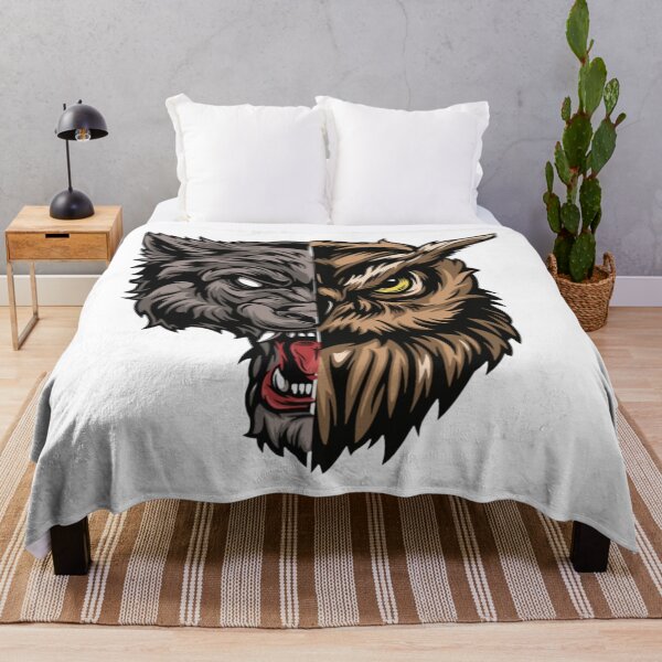 Item preview, Part Owl and Wolf designed and sold by PottersArt.
