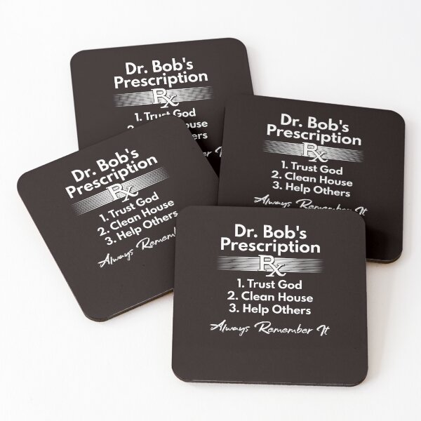 Item preview, AA NA Recovery Sobriety, Alcoholics Anonymous - Dr Bob's Prescription designed and sold by SoberJen.