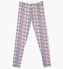 Warrior - American Flag (USA) Leggings