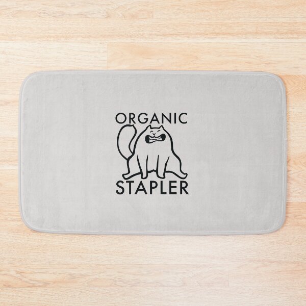 Item preview, Organic Stapler cat (version 1) black line for lighter colors designed and sold by bewareofpossum.