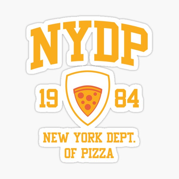 New York Pizza Alternate Helmet Sticker for Sale by mlunsford215