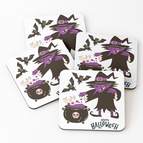 Item preview, Happy Halloween Witch designed and sold by nigellacottage.